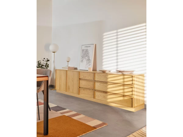 Vloerlamp MAHALA - Wit/goud Wit 2 Vloerlamp MAHALA - Wit/goud Wit - Afbeelding 2