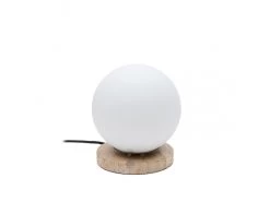 Tafellamp MALACHI - Glas/Travertijn Glas