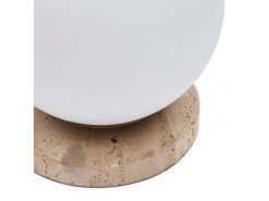 Tafellamp MALACHI - Glas/Travertijn Glas -Welkom bij Verlichting en Meubels Winkel! kave home malachi 70282