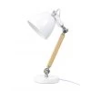 Lifetime Bureaulamp LIFE TIME - Hout/wit Wit