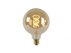 Lichtbron E27/LED 5W A Amber Glas