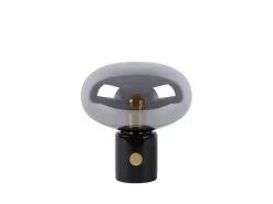 Tafellamp CHARLIZE - Zwart Zwart -Welkom bij Verlichting en Meubels Winkel! lucide charlize 26138