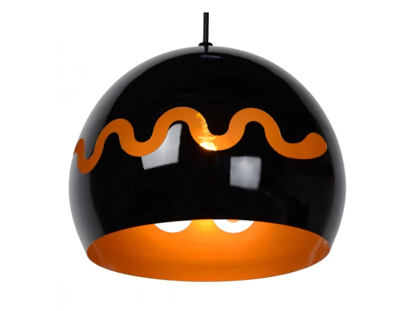 Hanglamp CORENTIN - Blinkend Zwart Zwart 2 Hanglamp CORENTIN - Blinkend Zwart Zwart - Afbeelding 2