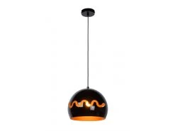 Hanglamp CORENTIN - Blinkend Zwart Zwart