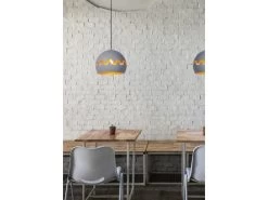 Hanglamp CORENTIN - Mat Grijs Grijs -Welkom bij Verlichting en Meubels Winkel! lucide corentin 50272