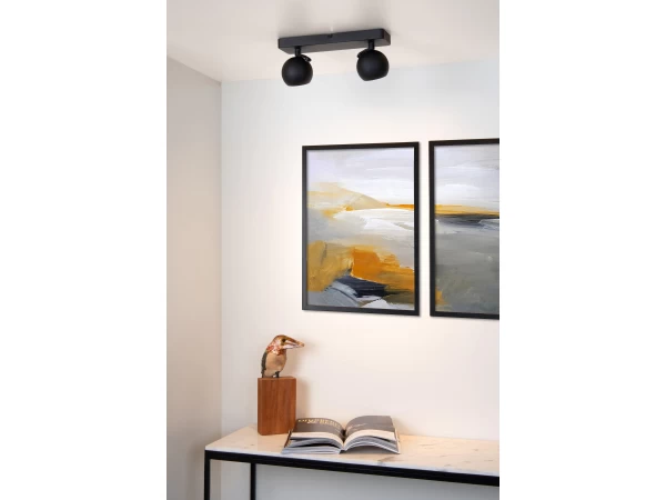 Spot FAVORI 2x - Zwart Zwart 2 Spot FAVORI 2x - Zwart Zwart - Afbeelding 2