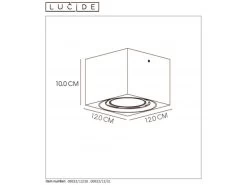 Ronde Plafondspot FEDLER - Zwart Zwart 15 Ronde Plafondspot FEDLER - Zwart Zwart -Welkom bij Verlichting en Meubels Winkel! lucide fedler 25799