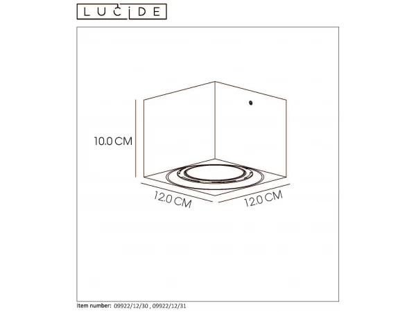 Ronde Plafondspot FEDLER - Zwart Zwart 7 Ronde Plafondspot FEDLER - Zwart Zwart - Afbeelding 7