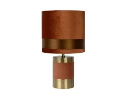 Tafellamp FRIZZLE - Bruin Bruin -Welkom bij Verlichting en Meubels Winkel! lucide frizzle 48060