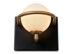 Wandlamp ISOBEL - Zwart / Goud Zwart 10 Wandlamp ISOBEL - Zwart / Goud Zwart -Welkom bij Verlichting en Meubels Winkel! lucide isobel 51829