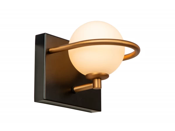Wandlamp ISOBEL - Zwart / Goud Zwart 6 Wandlamp ISOBEL - Zwart / Goud Zwart - Afbeelding 6