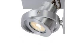 Spot LANDA II 3x - Aluminium Zilver 9 Spot LANDA II 3x - Aluminium Zilver -Welkom bij Verlichting en Meubels Winkel! lucide landa ii 39325