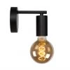 Wandlamp LEANNE - Zwart Zwart