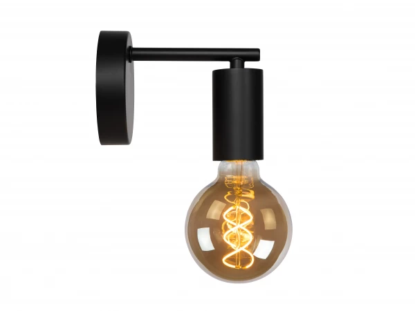 Wandlamp LEANNE - Zwart Zwart 1 Wandlamp LEANNE - Zwart Zwart