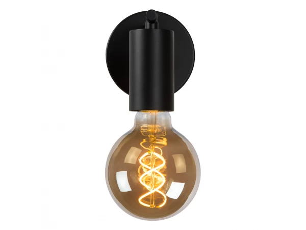 Wandlamp LEANNE - Zwart Zwart 2 Wandlamp LEANNE - Zwart Zwart - Afbeelding 2