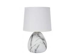 Tafellamp MARMO - Witte Marmerlook Wit -Welkom bij Verlichting en Meubels Winkel! lucide marmo 56176