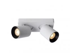 Plafondspot NIGEL 2x - Wit Wit