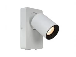 Wandspot NIGEL Met USB Oplaadpunt - Wit Wit 9 Wandspot NIGEL Met USB Oplaadpunt - Wit Wit -Welkom bij Verlichting en Meubels Winkel! lucide nigel 52696
