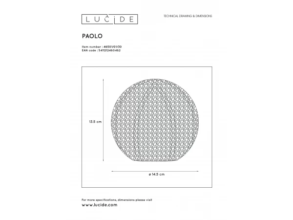 Tafellamp PAOLO - Zwart Zwart 5 Tafellamp PAOLO - Zwart Zwart - Afbeelding 5