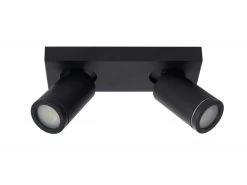 Plafondspot TAYLOR 2x - Zwart Zwart -Welkom bij Verlichting en Meubels Winkel! lucide taylor 40145