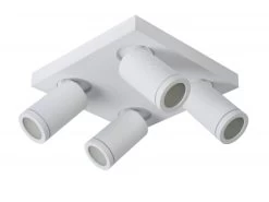 Plafondspot TAYLOR 4x - Wit Wit -Welkom bij Verlichting en Meubels Winkel! lucide taylor 40163