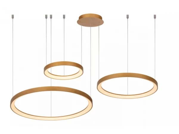 Hanglamp VIDAL - Mat Goud/messing Goud 1 Hanglamp VIDAL - Mat Goud/messing Goud