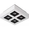 Spot XIRAX 4 Spots - Wit/zwart Wit