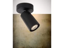 Spot XYRUS 1x5W - Zwart Zwart 6 Spot XYRUS 1x5W - Zwart Zwart -Welkom bij Verlichting en Meubels Winkel! lucide xyrus 33383