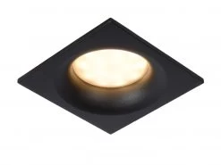 Vierkante Inbouwspot ZIVA - Zwart Zwart