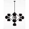 Hanglamp GUGGENHEIM 10x - Zwart Zwart