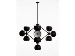 Hanglamp GUGGENHEIM 10x - Zwart Zwart
