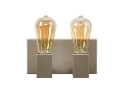 Wandlamp GUGGENHEIM 2x - Champagne Brons