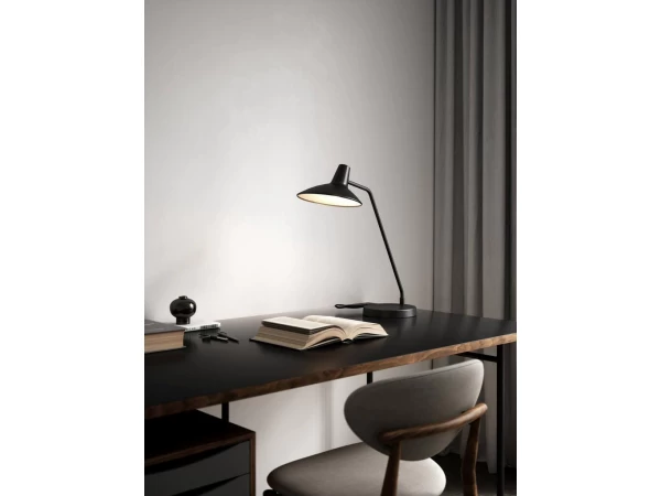 Nordlux Tafellamp DARCI - Zwart Metaal Zwart 2 Nordlux Tafellamp DARCI - Zwart Metaal Zwart - Afbeelding 2