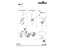 Nordlux Hanglamp ELLEN Groot - Wit Wit -Welkom bij Verlichting en Meubels Winkel! nordlux ellen 40 32519