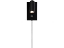 Nordlux Wandspot OMARI - Zwart Zwart -Welkom bij Verlichting en Meubels Winkel! nordlux omari 54173