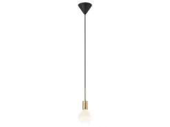 Nordlux Hanglamp PACO 1 - Messing/zwart Multicolor -Welkom bij Verlichting en Meubels Winkel! nordlux paco 1 46955