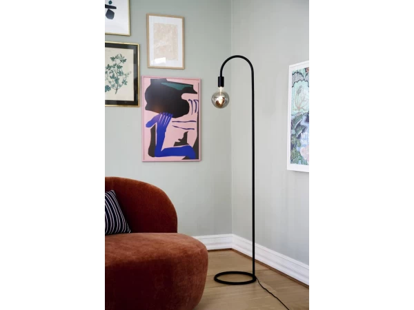 Nordlux Vloerlamp PACO - Zwart Zwart 2 Nordlux Vloerlamp PACO - Zwart Zwart - Afbeelding 2