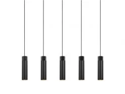 Nordlux Hanglamp TILO 5x - Zwart Zwart
