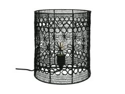 Tafellamp MAZE Breed - Zwart Metaal Zwart