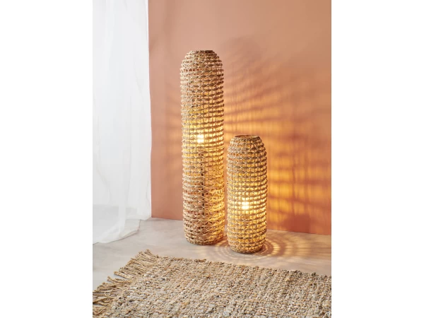 Vloerlamp ROTA Groot - Naturel Hout 1 Vloerlamp ROTA Groot - Naturel Hout