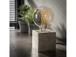 Tafellamp BLOCK - Antiek Nikkel Grijs -Welkom bij Verlichting en Meubels Winkel! richter young design block 39760