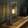 Tafellamp CUBIC TOWER - Oud Zilver Zilver