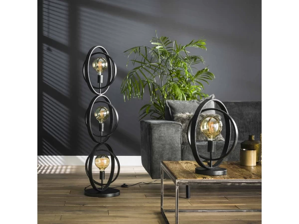 Vloerlamp TURN - Charcoal Zwart 7 Vloerlamp TURN - Charcoal Zwart - Afbeelding 7