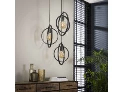 Hanglamp TURN 3x - Charcoal Zwart -Welkom bij Verlichting en Meubels Winkel! richter young design turn 40709