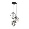 Hanglamp TURN 3x - Charcoal Zwart
