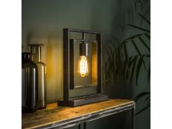 Tafellamp TURN SQUARE - Charcoal Zwart -Welkom bij Verlichting en Meubels Winkel! richter young design turn square 43711
