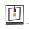 Tafellamp TURN SQUARE - Charcoal Zwart