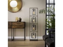 Vloerlamp TURN SQUARE - Charcoal Zwart -Welkom bij Verlichting en Meubels Winkel! richter young design turn square 43723