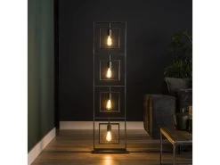 Vloerlamp TURN SQUARE - Charcoal Zwart -Welkom bij Verlichting en Meubels Winkel! richter young design turn square 43724