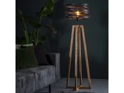 Vloerlamp TWIST - Hout/metaal Hout -Welkom bij Verlichting en Meubels Winkel! richter young design twist 38835